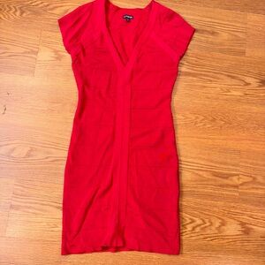 Elegant Red Women's Dress
